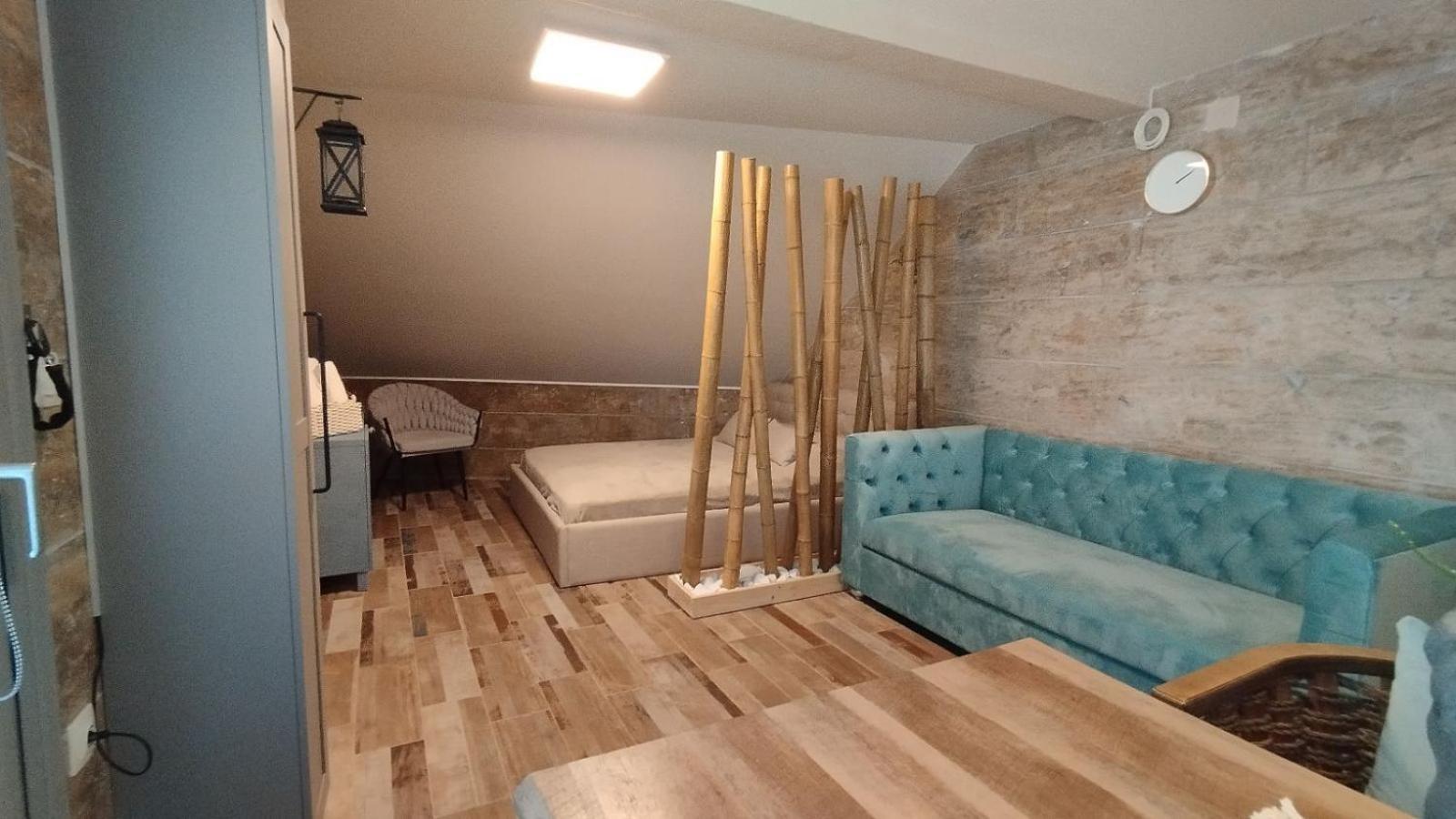 La Grande Suite22 Néa Fókaia Bagian luar foto